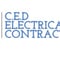 Company/TP logo - "C.E.D Electrical Contractors LTD"