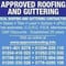 Company/TP logo - "Approved Roofing & Building ltd"