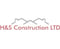 Company/TP logo - "H&S CONSTRUCTION LTD"