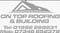 Company/TP logo - "On Top Roofing & Building"