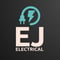 Company/TP logo - "EJ Electrical"