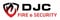 Company/TP logo - "DJC FIRE & SECURITY LTD"