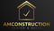 Company/TP logo - "A M Construction"
