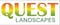 Company/TP logo - "Quest Landscapes"