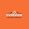 Company/TP logo - "Overview Roofing"