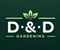 Company/TP logo - "D&D Gardening"