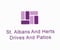 Company/TP logo - "St Albans & Herts Drives & Patios"