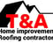 Company/TP logo - "T&A Home Improvements"