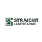 Company/TP logo - "Straight Landscaping"