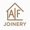 Company/TP logo - "AIF Joinery"