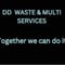 Company/TP logo - "DD Waste & Multi Services"