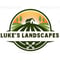 Company/TP logo - "Luke's Landscapes"