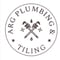 Company/TP logo - "ARG Plumbing & Tiling"