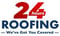 Company/TP logo - "24hr Roofing "