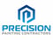 Company/TP logo - "Precision Painting Contractors"