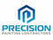 Company/TP logo - "Precision Painting Contractors"