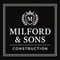 Company/TP logo - "Milford & Sons"