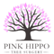 Company/TP logo - "Pink Hippo Tree Surgery"