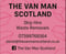 Company/TP logo - "The Van Man Scotland"