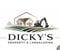 Company/TP logo - "Dickys Property and Landscaping"