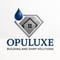 Company/TP logo - "OPULUXE BUILDING AND DAMP SOLUTIONS LTD"