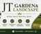 Company/TP logo - "JT Garden & Landscaping "