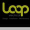 Company/TP logo - "Loop electrical"