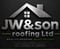 Company/TP logo - "JW Son Roofing"