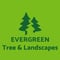 Company/TP logo - "Evergreen Tree & Landscapes"