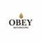 Company/TP logo - "Obey Bathrooms"