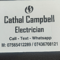 Company/TP logo - "Cathal Campbell Electrical"