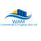 Company/TP logo - "WAM COMMERCIAL & PROPERTY SERVICES LTD"