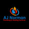 Company/TP logo - "Aj Norman Plumbing & Heating Services"