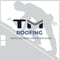 Company/TP logo - "TM ROOFING"
