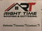 Company/TP logo - "Right Time Roofing & Guttering"