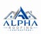 Company/TP logo - "Alpha Roofing Contractors ltd"