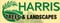 Company/TP logo - "Harris Tree & Landscapes"
