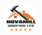 Company/TP logo - "Novamill Roofing Ltd"