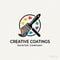 Company/TP logo - "Creative Coatings"