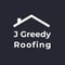 Company/TP logo - "J Greedy Roofing"