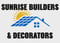 Company/TP logo - "Sunrise Builders and Decorators"