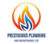 Company/TP logo - "PRESTIGIOUS PLUMBING AND MAINTENANCE LTD"