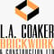 Company/TP logo - "L.A. COAKER BRICKWORK AND CONSTRUCTION LTD"
