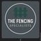Company/TP logo - "The Fencing Specialists"