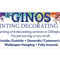 Company/TP logo - "Ginos Painting"