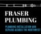 Company/TP logo - "Fraser's Plumbing"