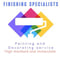 Company/TP logo - "Finishing Specialists"
