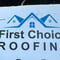Company/TP logo - "First Choice Roofing Kent"