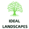 Company/TP logo - "Ideal Landscapes"