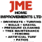 Company/TP logo - "JME Home Improvements LTD"